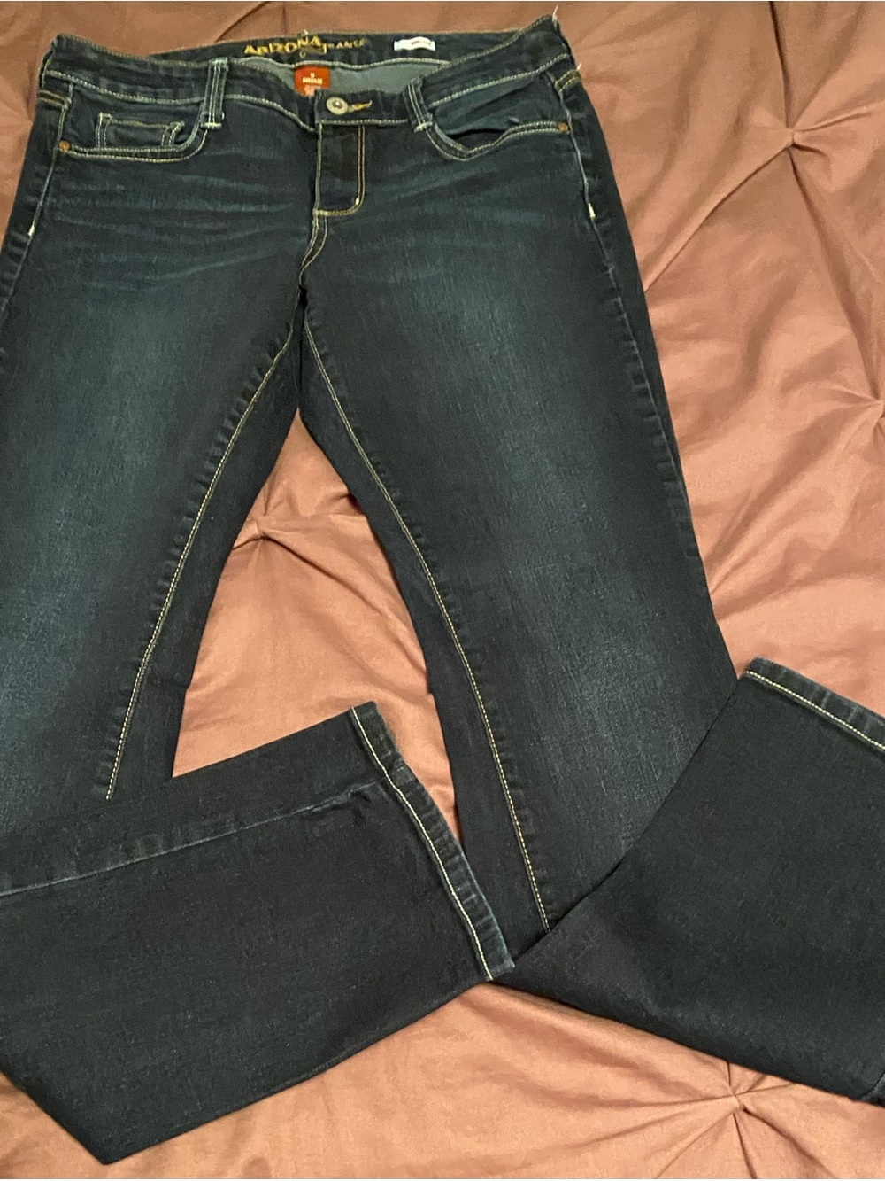 Arizona Jean Company Boot Cut Jeans in Dark Indigo